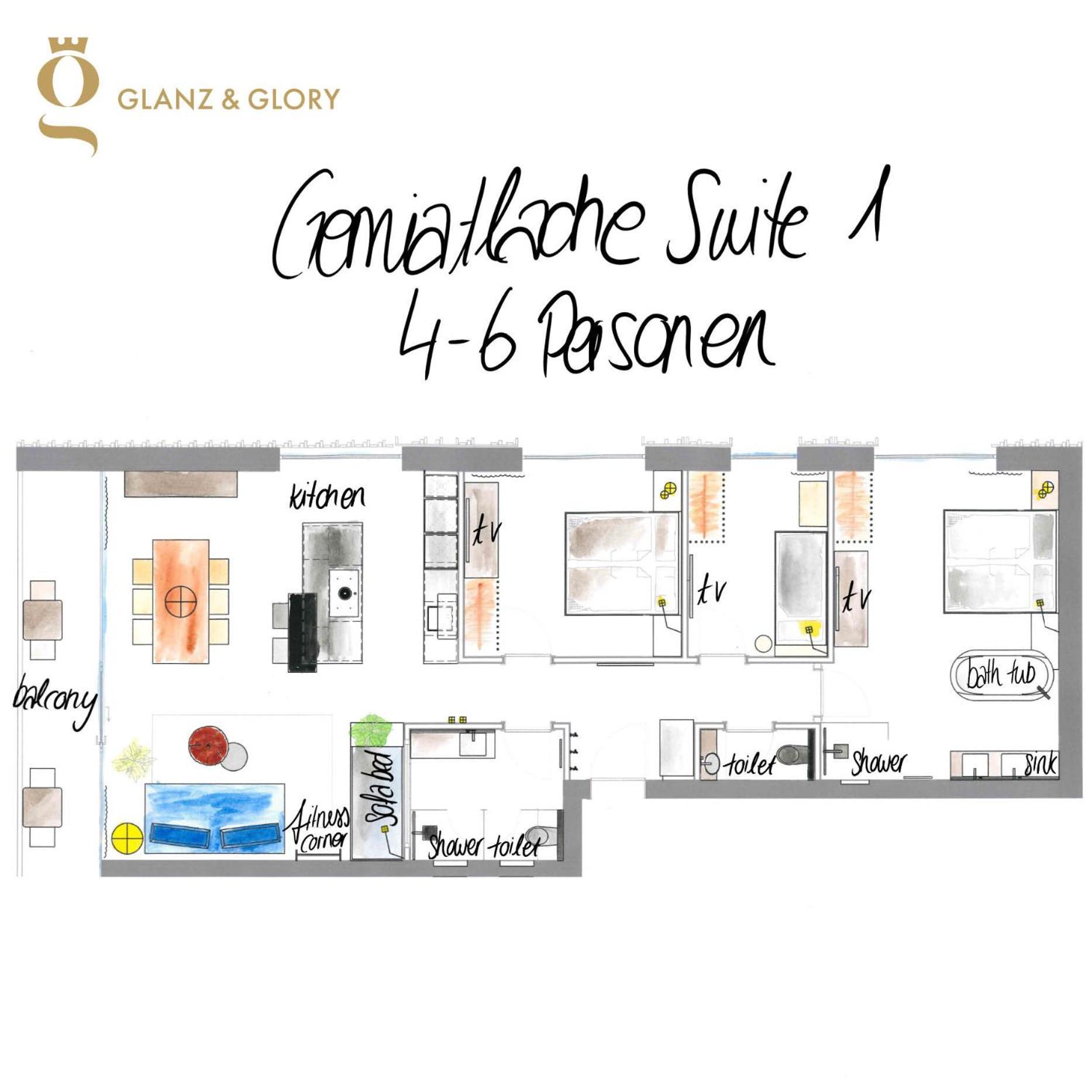 Glanz & Glory Appartements Laengenfeld Екстер'єр фото